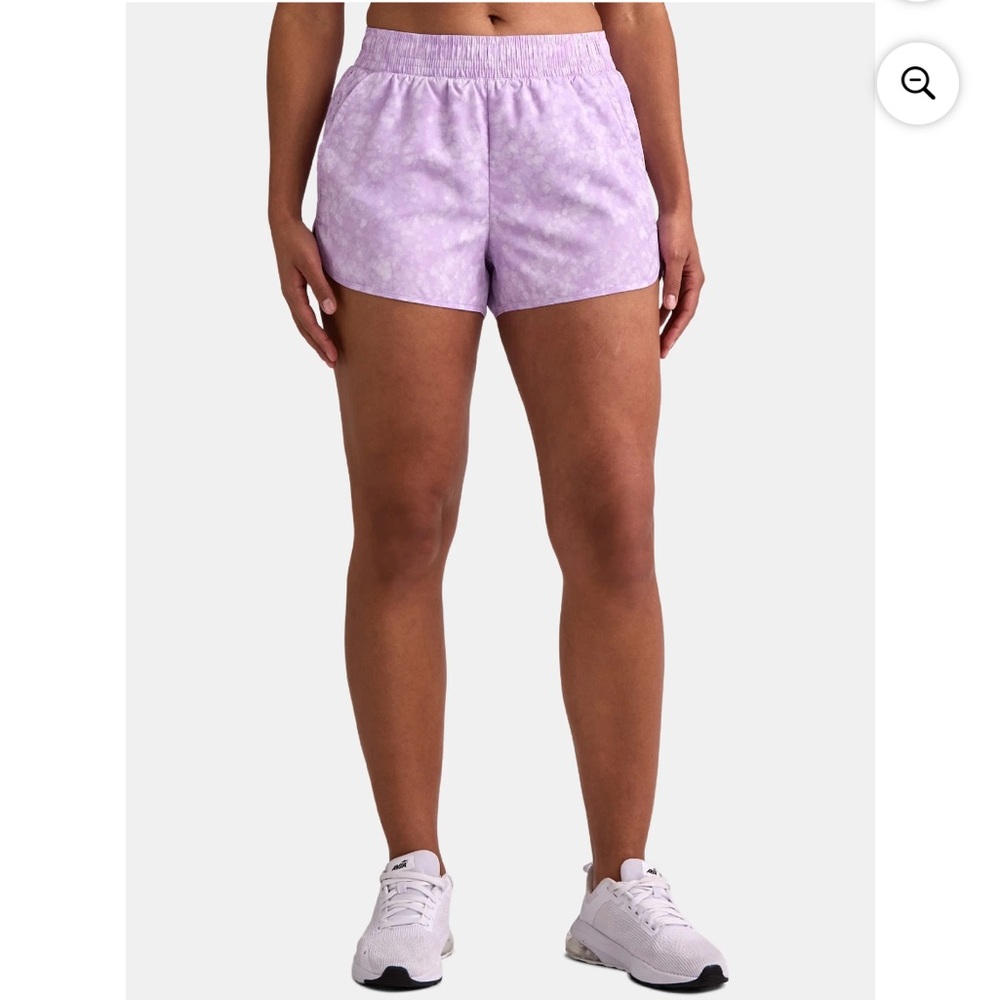 Athletic Works Women's Purple Tie Dye Running Shorts Size S Small